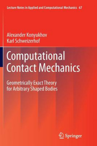 Könyv Computational Contact Mechanics Alexander Konyukhov