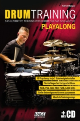 Könyv Drum Training Playalong + MP3-CD Patrick Metzger