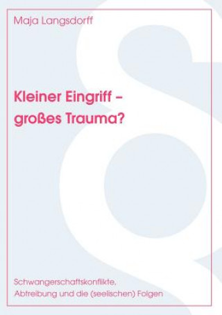 Βιβλίο Kleiner Eingriff - grosses Trauma? Maja Langsdorff