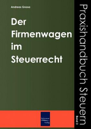 Könyv Firmenwagen im Steuerrecht Andreas Gnosa