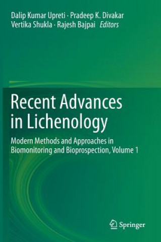 Kniha Recent Advances in Lichenology Rajesh Bajpai
