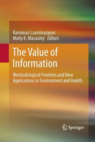 Książka Value of Information Ramanan Laxminarayan