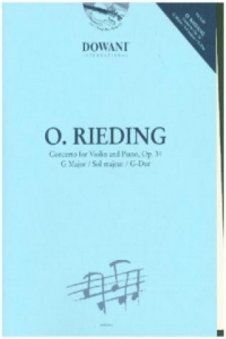 Tiskanica Concerto for Violin and Piano, Op. 34, für Violine und Klavier, m. Audio-CD Oskar Rieding