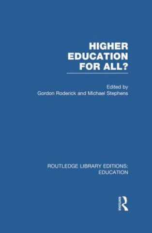Carte Higher Education for All? (RLE Edu G) Gordon Roderick