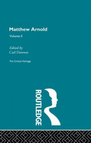 Kniha Matthew Arnold Carl Dawson