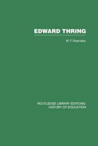 Kniha Edward Thring W.F. Rawnsley