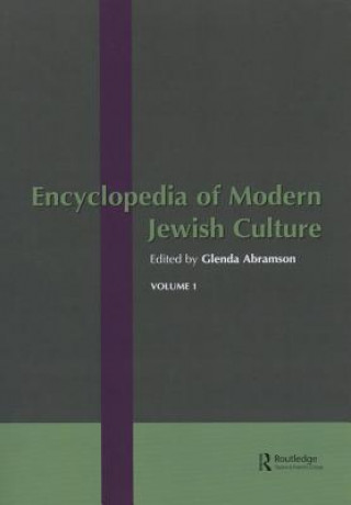 Könyv Encyclopedia of Modern Jewish Culture Glenda Abramson