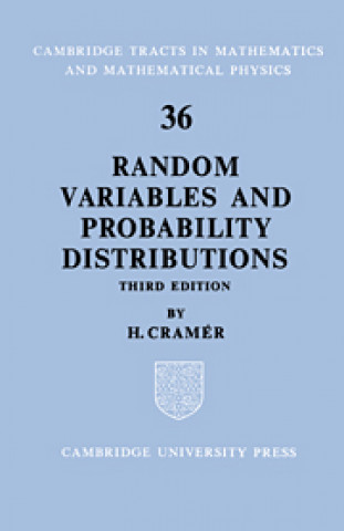 Kniha Random Variables and Probability Distributions H. Cramer