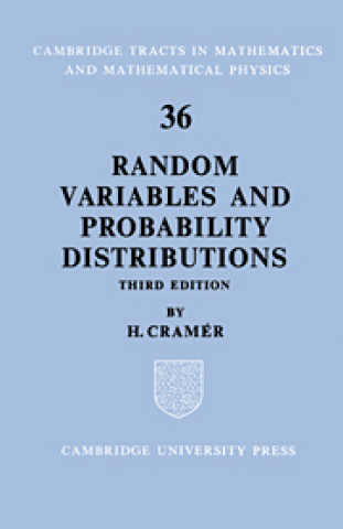 Buch Random Variables and Probability Distributions H. Cramer