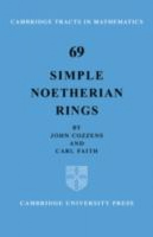 Buch Simple Noetherian Rings CArl Faith