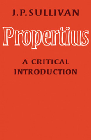 Книга Propertius J. P. Sullivan