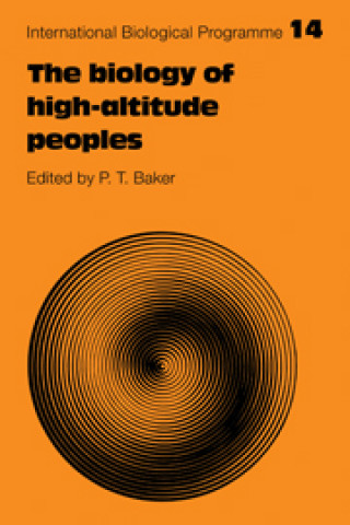 Kniha Biology of High-Altitude Peoples 