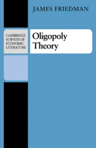 Buch Oligopoly Theory James Friedman