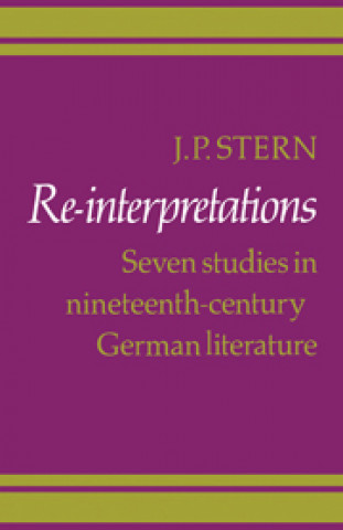 Książka Re-Interpretations J. P. Stern