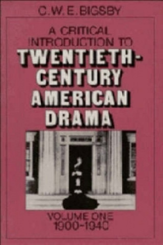 Buch Critical Introduction to Twentieth-Century American Drama: Volume 1, 1900-1940 C. W. E. Bigsby