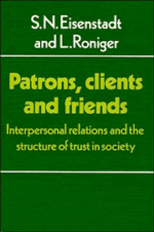 Kniha Patrons, Clients and Friends Luis Roniger