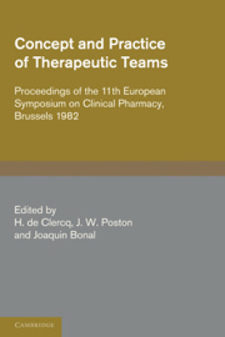 Könyv Concept and Practice of Therapeutic Teams 