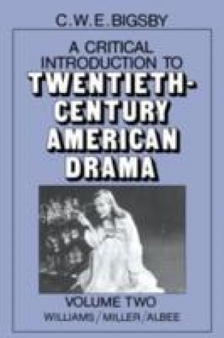 Könyv Critical Introduction to Twentieth-Century American Drama: Volume 2, Williams, Miller, Albee C. W. E. Bigsby