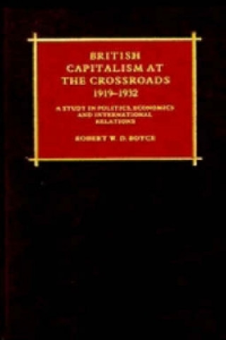 Kniha British Capitalism at the Crossroads, 1919-1932 Robert W. D. Boyce