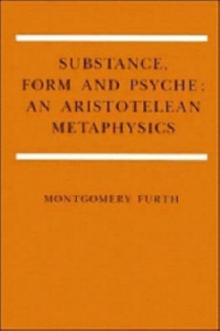 Book Substance, Form, and Psyche Montgomery Furth