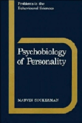 Книга Psychobiology of Personality Marvin Zuckerman