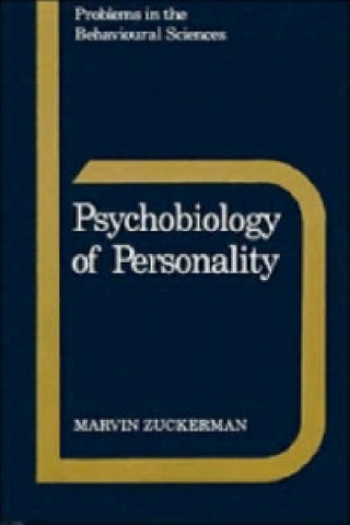 Kniha Psychobiology of Personality Marvin Zuckerman