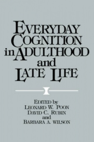 Kniha Everyday Cognition in Adulthood and Late Life 