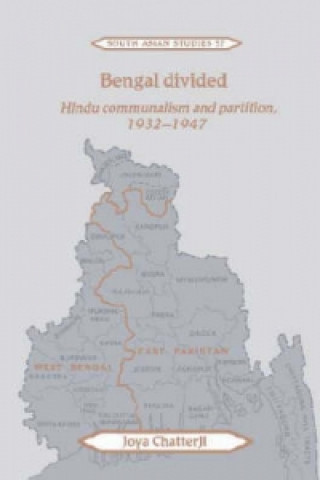 Könyv Bengal Divided Joya Chatterji