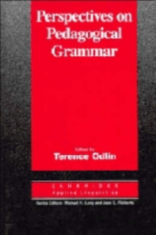 Könyv Perspectives on Pedagogical Grammar 
