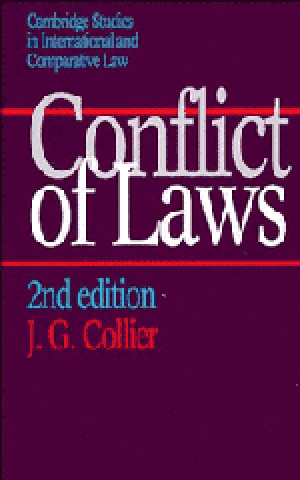 Libro Conflict of Laws J. G. Collier