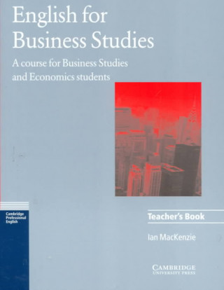 Carte English for Business Studies Teacher's book Ian Mackenzie