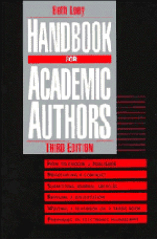 Knjiga Handbook for Academic Authors Beth Luey