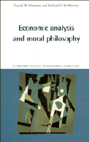 Knjiga Economic Analysis and Moral Philosophy Michael S. McPherson