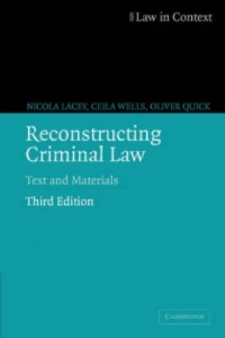 Βιβλίο Reconstructing Criminal Law Oliver Quick