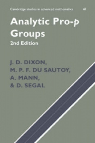 Knjiga Analytic Pro-P Groups D. Segal