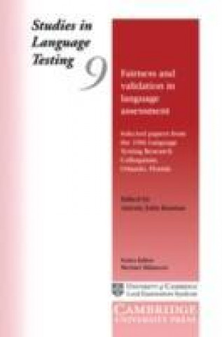 Carte Fairness and Validation in Language Assessment Antony John Kunnan