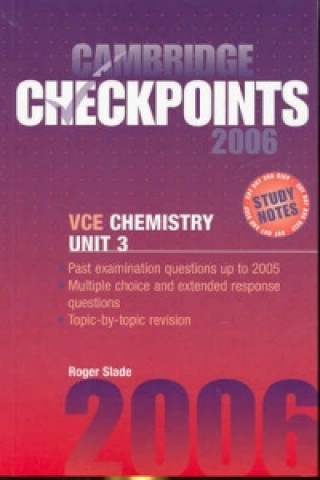 Książka Cambridge Checkpoints VCE Chemistry Unit 3 2006 Roger Slade