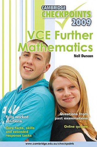 Kniha Cambridge Checkpoints VCE Further Mathematics 2009 Neil Duncan