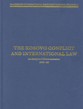 Book Kosovo Conflict and International Law 