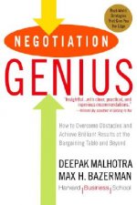 Könyv Negotiation Genius Max H. Bazerman