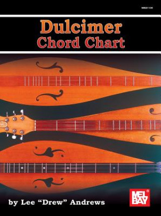 Kniha Dulcimer Chord Chart Lee "Drew" Andrews
