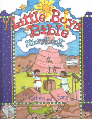 Książka Little Boys Bible Storybook for Fathers and Sons Carolyn Larsen