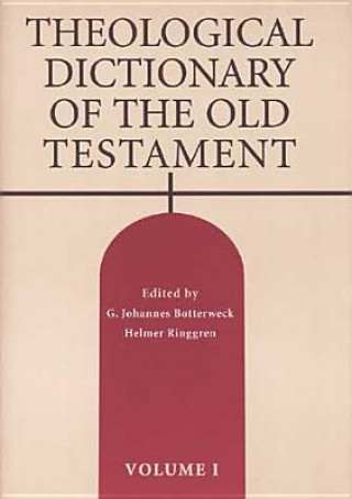 Carte Theological Dictionary of the Old Testament G Johannes Botterweck
