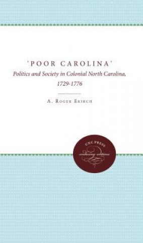 Book 'Poor Carolina' A. Roger Ekirch