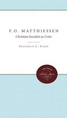 Boek F.O. Matthiessen Frederick C. Stern