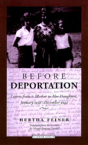 Knjiga Before Deportation Hertha Feiner