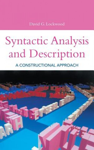 Książka Syntactic Analysis and Description David G. Lockwood