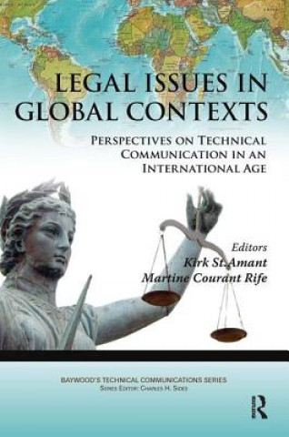 Kniha Legal Issues in Global Contexts Kirk St. Amant