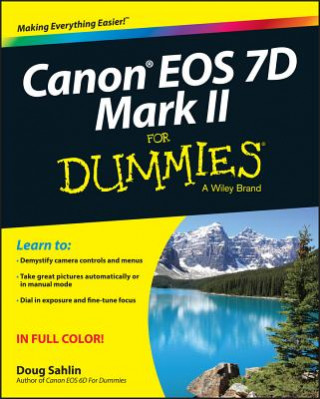 Kniha Canon EOS 7D Mark II For Dummies Doug Sahlin