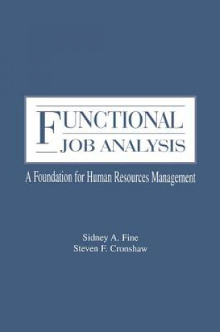Livro Functional Job Analysis Steven F. Cronshaw